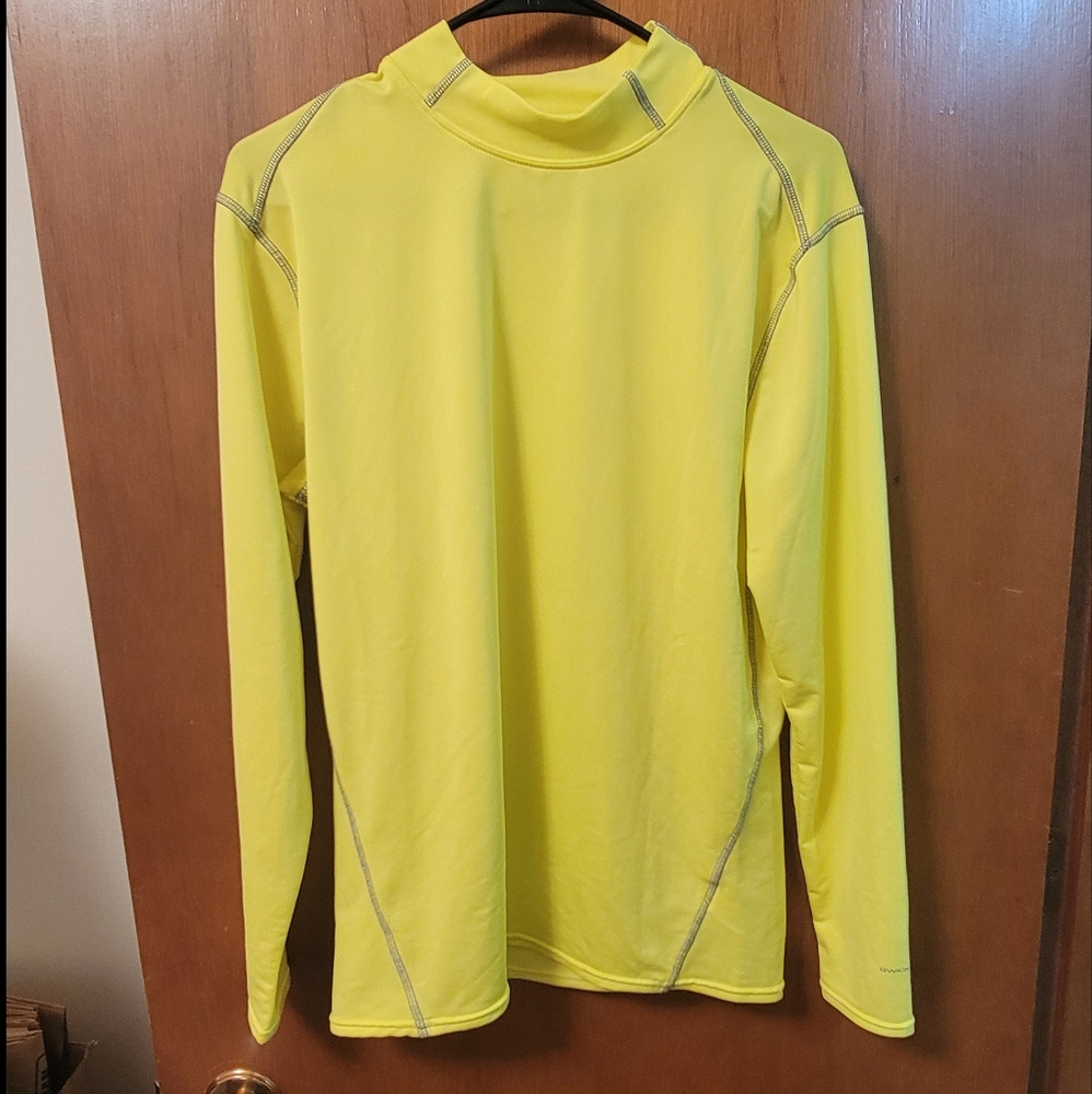Mock Neck with Reflective Stiching